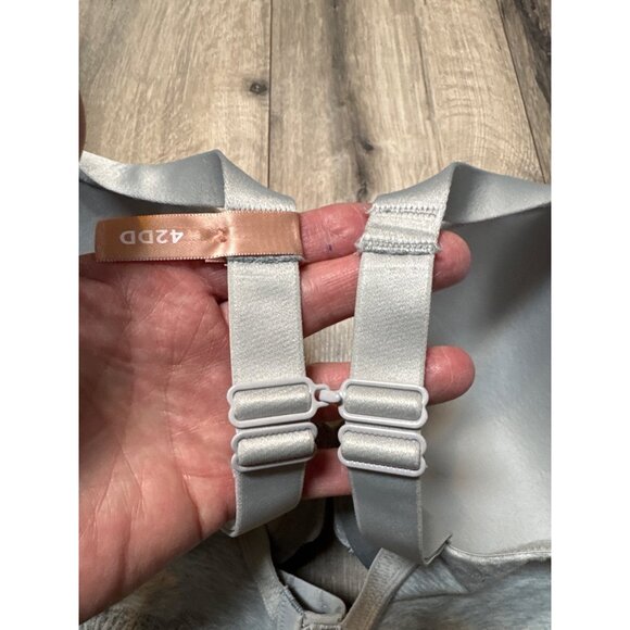 Womens Ambrielle Full Coverage Lightly Padded Gray Bra 42DD With Adjustable Stra - Picture 5 of 7